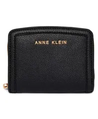 アンクライン レディース アクセサリー 財布 ミニ カラーブロック Anne Klein Womens Mini Colorblocked Wallet Black ブラックのサムネイル