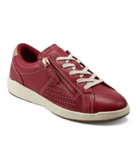 アース レディース シューズ スニーカー レース Earth Womens Netta LaceUp Sneakers Cherry Red Leather レッド