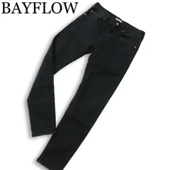BAYFLOW ベイフロー 通年★ ストレッチ ダメージ加工 スキニー デニム パンツ ジーンズ Sz.2 メンズ