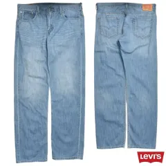 リーバイス 569 デニムパンツ ワイド デニムパンツ 34 N3254