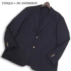 25SS★ UNIQLO × JW ANDERSON ユニクロ JWアンダーソン 【感動ブレザー】通年 紺ブレ ジャケット Sz.XXL　メンズ 大きい