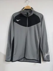 ミズノ ハーフジップ トレーナー L