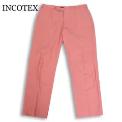INCOTEX インコテックス 【HIGH COMFORT】通年 ストレッチ コットン チノ パンツ スラックス Sz.50　メンズのサムネイル