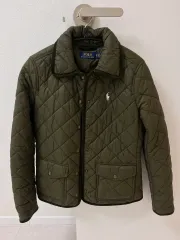 ポロラルフローレン キルティング ジャケット カーキ オリーブ