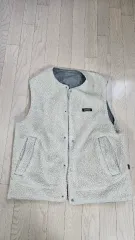 COVERNAT（カバーナット） リバーシブル ベスト（シープスキン カーキ色）