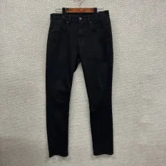 バックルー ブラックジーン ブラックデニム 28インチ M12361