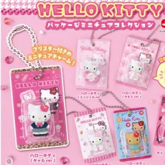 バンダイ ハローキティ パッケージ ミニチュア フィギュア ガチャ 5種セット
