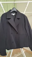 新品) クロップドダブルジャケット