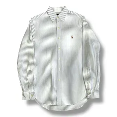 POLO Ralph Lauren スカイブルー ストライプ シャツ
