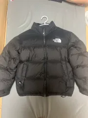 THE NORTH FACE ザノースフェイス ブラック ダウン アウター ヌプシ ホワイトレーベル マット