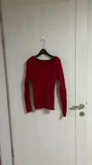 オフショルダー兼用ケーブルニット