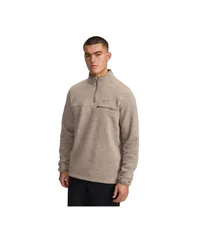 アンダーアーマー メンズ アウター ニット・セーター Under Armour Mens QuarterZip Sweater Beige ベージュのサムネイル