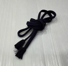 帯締/美品/平組/紫/撚り房/10218