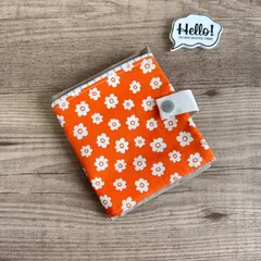 No.21 箱ティッシュをスマートに持ち歩き＊ポータブルティッシュケース✳︎シンプルフラワー