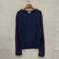 UNIQLO ユニクロ JW Kinloch Anderson(キンロックアンダーソン) カジュアル ケーブル ウール ニット L A06500
