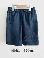 adidas　アディダス　ハーフパンツ　120cm　男の子用　パンツ　スポーツウエア　ネイビー　ボーイズ　男児　子供服　送料込み　3408045