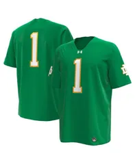 アンダーアーマー メンズ トップス シャツ ジャージー Under Armour Mens Kelly Greenotre Dame Fighting Irish Premier Football Jersey Kelly Green グリーン