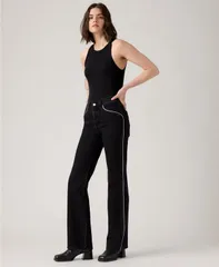 リーバイス レディース ボトムス デニムパンツ ブーツ ジーンズ Levis Premium Womens Wedgie Boot Piping High Rise Jeansunset Rid