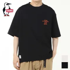 チャムス 半袖 Tシャツ chums CH01-2546 Space Booby Spacesuit T スペースブービースペーススーツT メンズ おしゃれ オーバーサイズ NASA USAコットン 宇宙シリーズ スペースモチーフ 親子 おそろい バックプリン