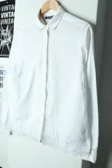 W(F) トミーヒルフィガー シャツ 無地 レース ユニーク -17D5A