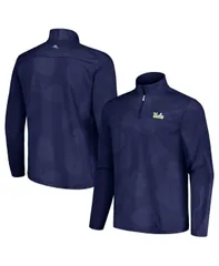トッミーバハマ メンズ アウター ジャケット・ブルゾン Tommy Bahama Mens Blue UCLA Bruins Delray Frond IslandZone HalfZip Jacket Blue ブルー