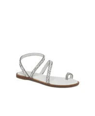 グレース レディース シューズ サンダル Grace POSITANO Sandal White leather ホワイトのサムネイル