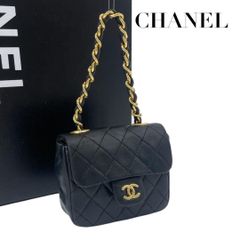 超希少✨】CHANEL ミニミニマトラッセ ラムスキン ココマーク ポーチ 