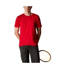 メンバーズオンリー メンズ トップス Tシャツ クルーネック トール コットン Members Only Big Tall Men s Cotton Crew Neck TShirt Red レッド