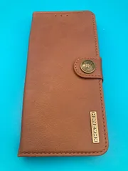 iPhone13 Pro Max 手帳型ケース ブラウン レザー調 カード収納 マグネット 難あり