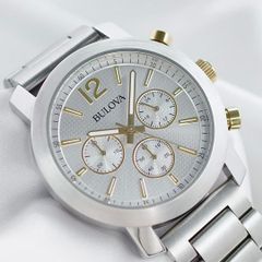 中古】BULOVA 98R241 メンズ腕時計 革ベルト仕様22027574 - メルカリ