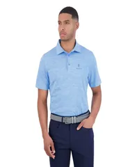 ベンシャーマン メンズ トップス ポロシャツ Ben Sherman Mens Yarn Dye Heather Sports Fit Polo Shirt Azure ヘザーのサムネイル