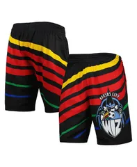 ミッチェルネス メンズ ボトムス ハーフパンツ・ショーツ ショートパンツ Mitchell Ness Mens Black Sporting Kansas City Swingman Shorts Bのサムネイル