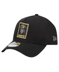 ニューエラ メンズ アクセサリー 帽子 New Era Mens Black Pittsburgh Pirates Tonal Pop 9FORTY AFrame Adjustable Hat Black ブラック