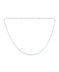ブリング レディース アクセサリー ネックレス・チョーカー・ペンダントトップ レース Bling Jewelry Solid 4MM Sterling Silver Miami Cuban Curb Chainecklace Silver curb 4mm シ