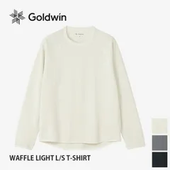 ゴールドウィン 長袖 Tシャツ GOLDWIN GL45142 WF LIGHT L/S T-SH ワッフルライトロングスリーブティーシャツ メンズ ロングスリーブTシャツ 春夏 ワッフル アウトドア 軽量 軽量 長袖Tシャツ 紫外線カット ロンT Goldw