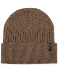 カルバンクライン メンズ アクセサリー 帽子 Calvin Klein Mens Mixed Stitch Beanie Truffle