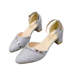 【人気商品】履きやすい 華やか 歩きやすい パーティー ローヒール 結婚式 レディース 人気 シューズ 定番 靴 ストラップ パンプス