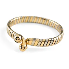 ブルガリ BVLGARI トゥボガス バングル YG イエローゴールド 腕輪 バングル 750 レディース 【中古】