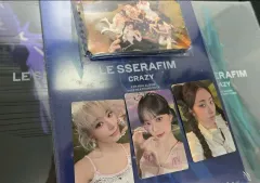 LE SSERAFIM（ルセラフィム・ルセラ） CRAZY 未開封 アルバム + WEVERSE（ウィバース） 特典