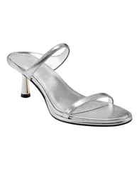マーク・フィッシャー レディース シューズ サンダル Marc Fisher LTD Womens Alonde SlipOn Dress Sandals Silver Leather シルバー