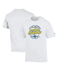 チャンピオン メンズ トップス Tシャツ Mens White South Dakota State Jackrabbits 2023 FCS Football National Champions Lockeroom Tshirt White ホワイト