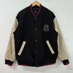 L MLB ミディアムロゴ ヤンキース スタジャン N3940