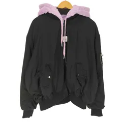ベルシュカ BERSHKA レイヤードMA1ブルゾン レディース JPN：M のサムネイル
