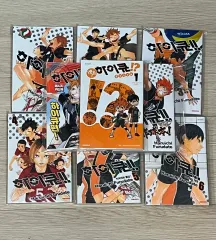 ハイキュー 漫画 1 6 巻 + MESSI メッシ カードBOOK コンプリート ガイドBOOK レッツハイキュー