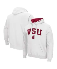 コロシアム メンズ アウター パーカー・スウェット ロゴ Colosseumens Washington State Cougars Arch Team Logo 30 Pullover Hoodie White ホワイト