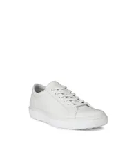 エコー メンズ シューズ スニーカー レース Ecco Mensoft 60 Lace Up Sneakers White ホワイト