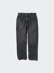 UNIQLO ユニクロ ワイドフィット ジーン 07 GRAY 32 サイズ