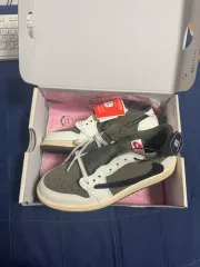 (PS) 215 ジョーダン 1 x トラヴィススコット リバース オリーブ