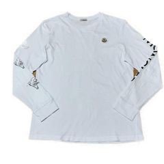 極美品〕モンクレール メッシュロゴ S 長袖Tシャツ 国内正規品 5S595