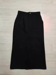 Moi bin ブラック ロング スカート S